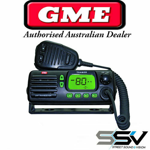 GME TX4600 Waterproof UHF CB Radio Street Sound Vision