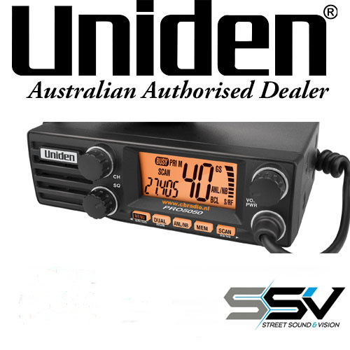 Uniden PRO5050 AM CB Mobile Radio DIN Size