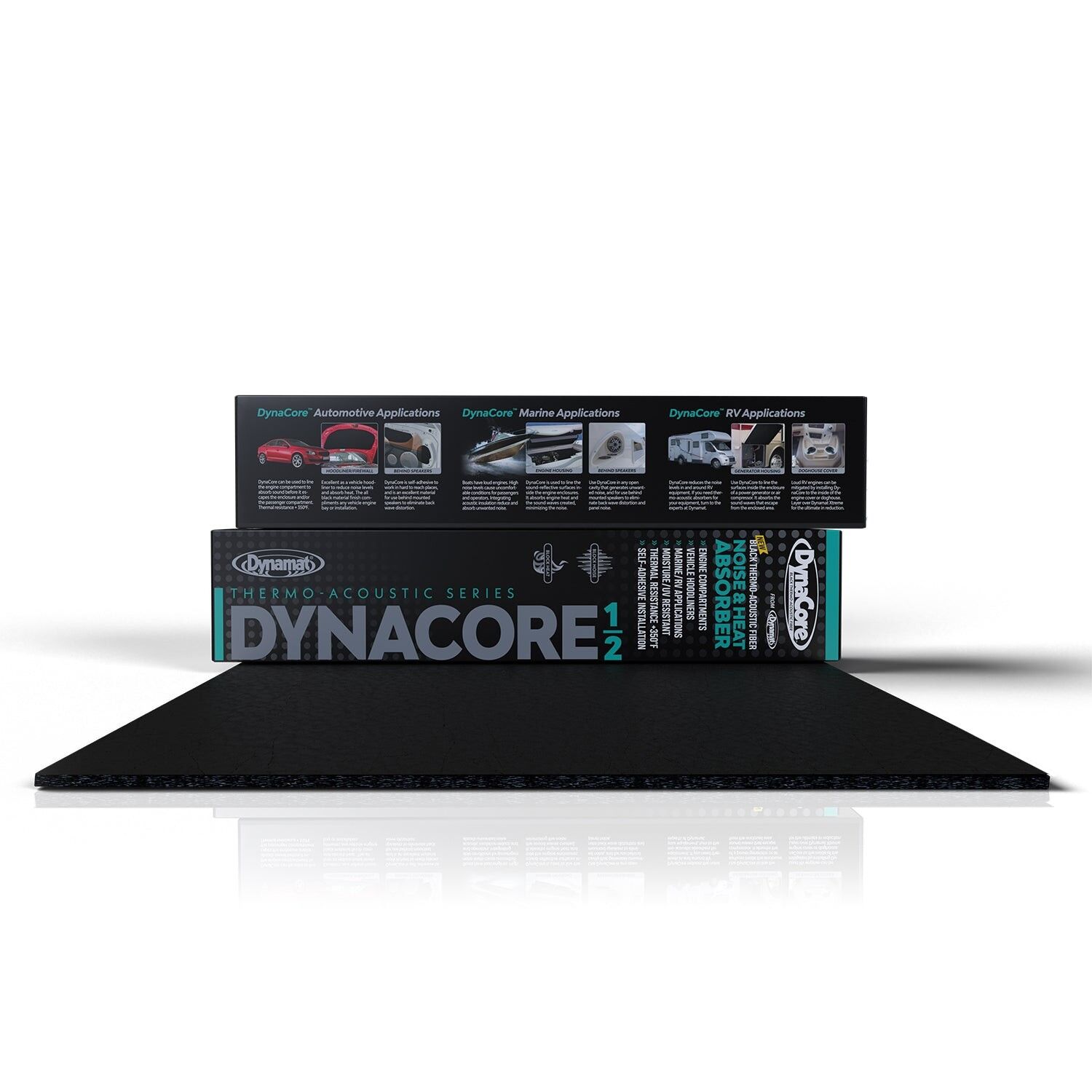 Dynamat 11901 Dynacore 12mm Thermo-Acoustic Insulation - 81 x 137cm (1.1 sqm)