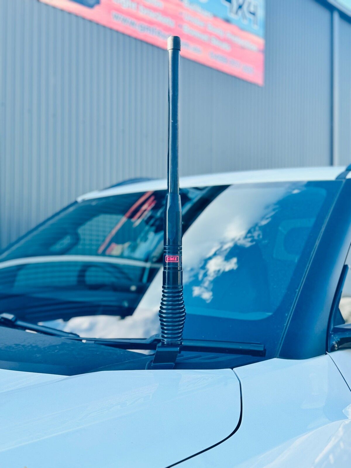 GMF 237P-BB UHF Antenna Bonnet Bracket To Suit BYD Shark Passenger Side