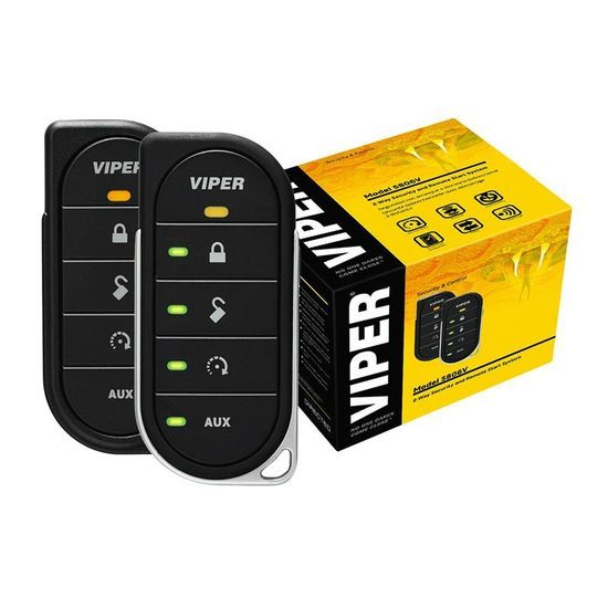 Viper 5806VR 2-Way LED Security With Remote Start 