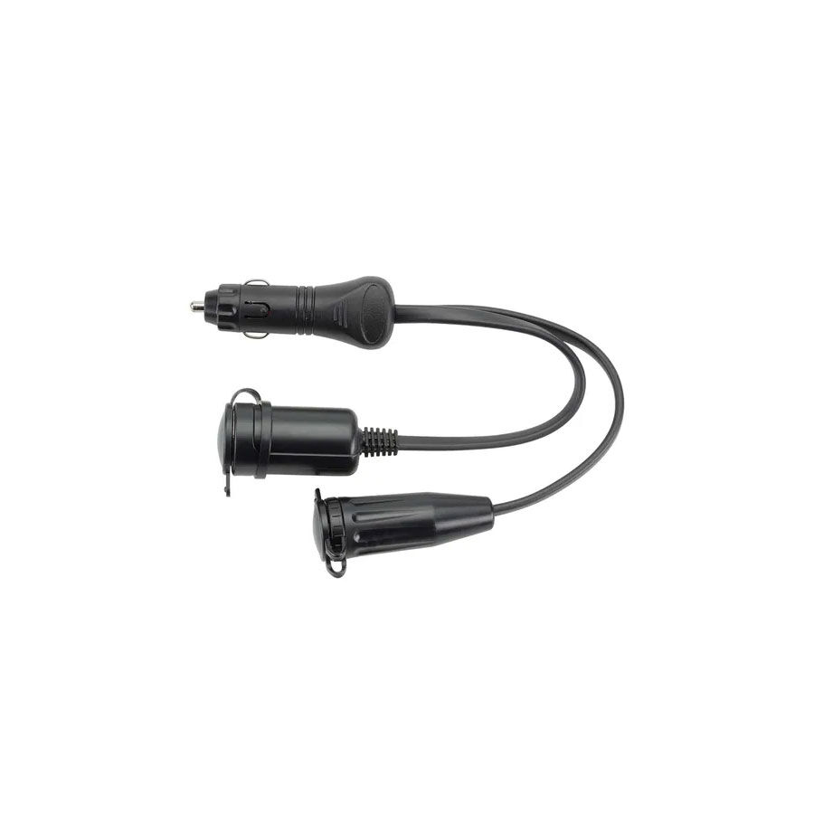 NARVA 81042BL - Heavy-Duty Adaptor (Cigarette Lighter Plug to Merit and Accessory Sockets)