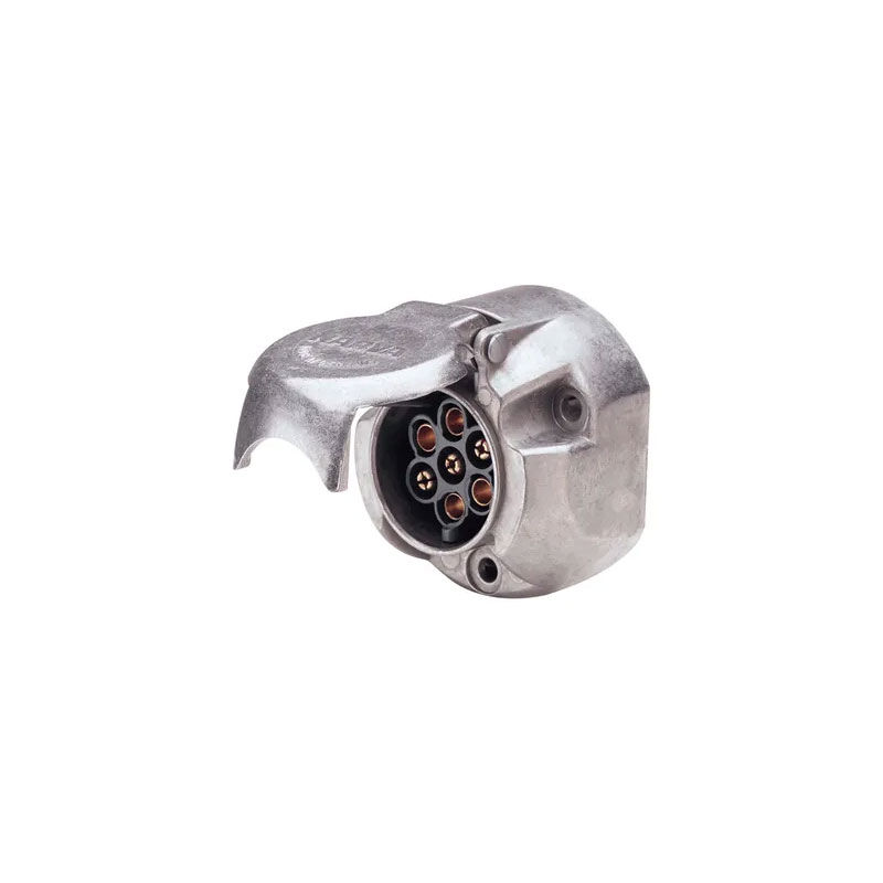 NARVA 5 Pin Large Round Metal Trailer Socket