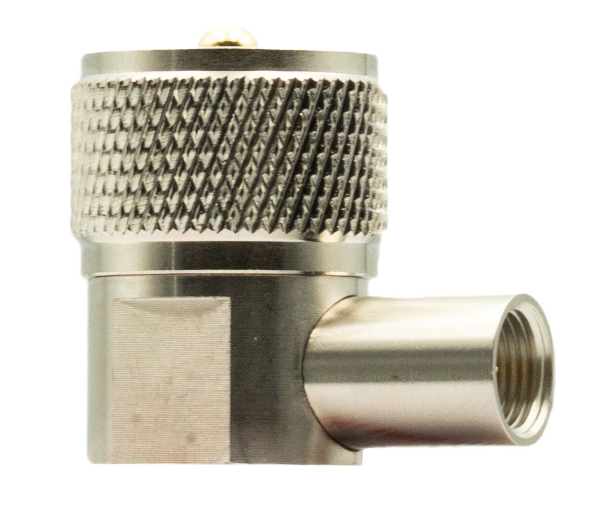 GME AD518 FME Male to PL259 Male Right-Angle Adaptor