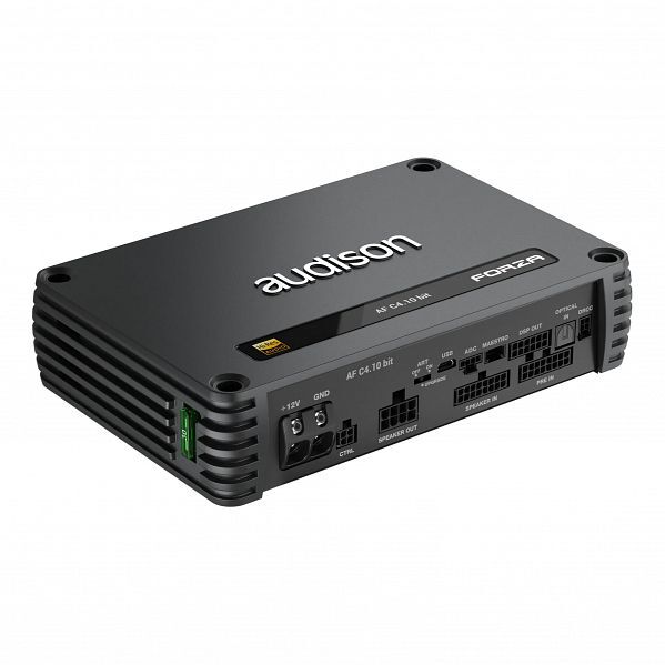 Audison AFC410 Forza 600w 4 Channel Amplifier With Dsp Af C4.10 Bit