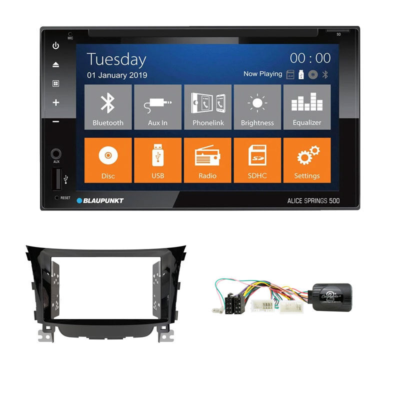 Blaupunkt AliceSprings500 kit to suit Hyundai i30 2012-2016