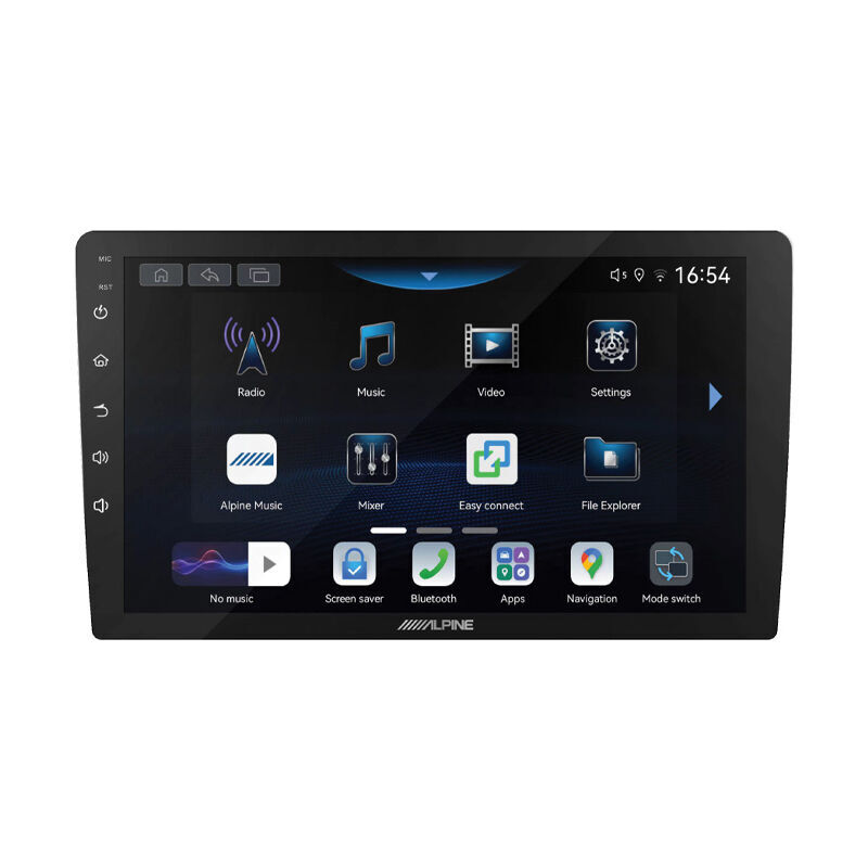 Alpine INE-AW409S 9" Wireless Apple CarPlay and Wireless Android Auto Head Unit with Universal Fascia Kit SF9-001