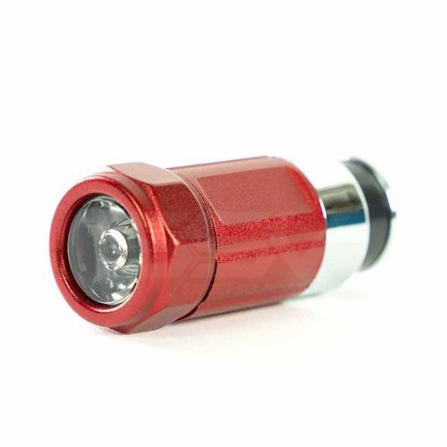 Aerpro ALT1R1 In-Car LED Torch Rechargeable via 12v Lighter Socket Red