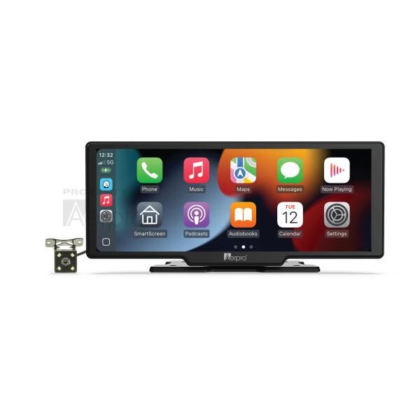 Aerpro AM10M02R 10" Wireless smartphone monitor with reverse camera adhesive mount