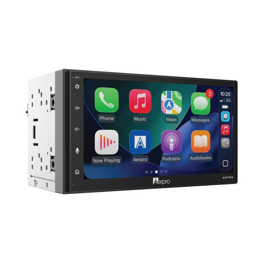 Aerpro AM705 6.8" Multimedia receiver with wireless apple carplay & android auto
