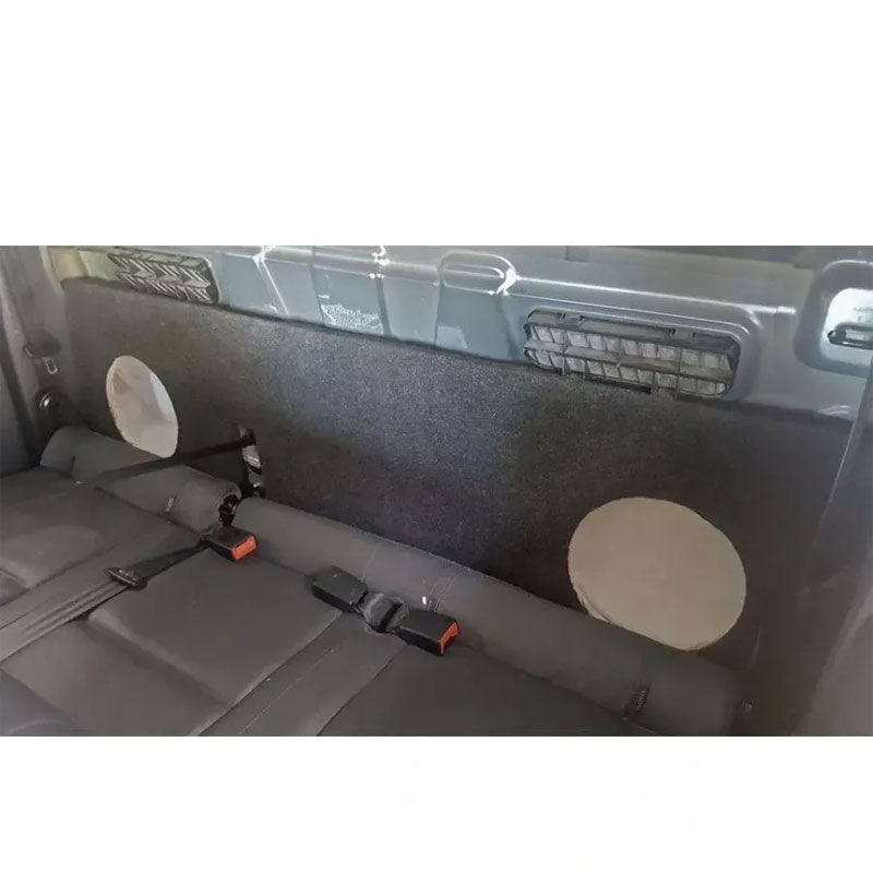 VW Amarok Subwoofer Box Dual 10″ Fibreglass Enclosure – Custom Fit Behind Rear Seat