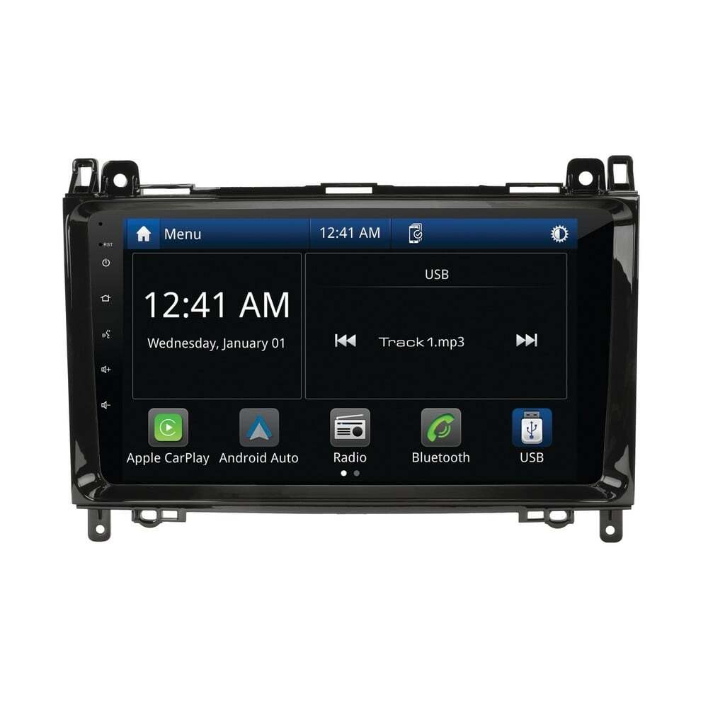 Aerpro AMMC2 9" Wireless Apple CarPlay Android Auto Head Unit To Suit Mercedes & VW Various Models 05-18 Non-Amplified