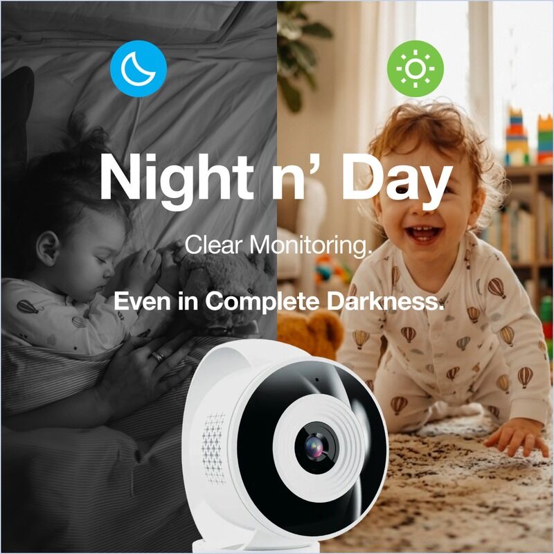 Uniden App Cam X24 2K Indoor Wi-Fi Security Camera - White