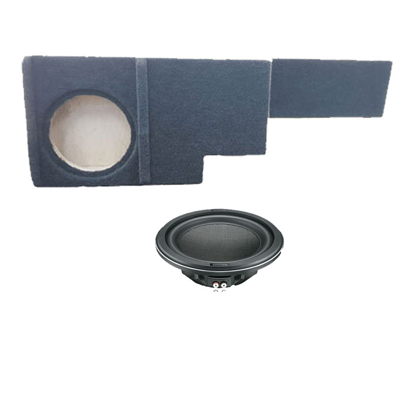 Subwoofer Box with Shallow Kenwood Subwoofer to Suit Landcruiser Dual Cab