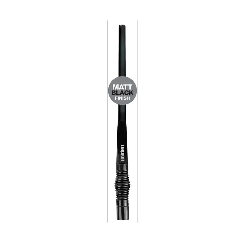 UNIDEN ATX970XS Heavy Duty Fibreglass Raydome Low Profile Antenna – BLACK (3.0 dBi Gain)