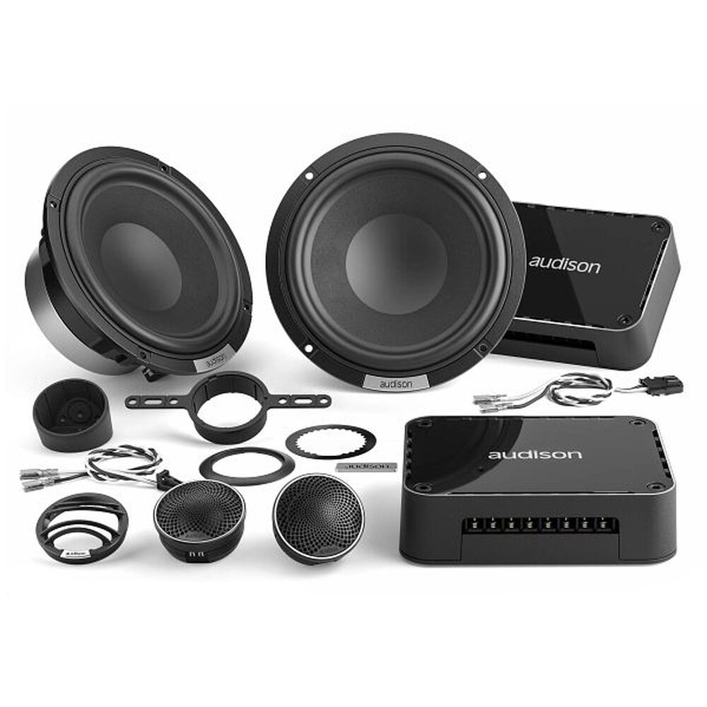 Audison AVK6PII VOCE II 6.5" 2-WAY 4 OHM COMPONENT SPEAKERS - PAIR