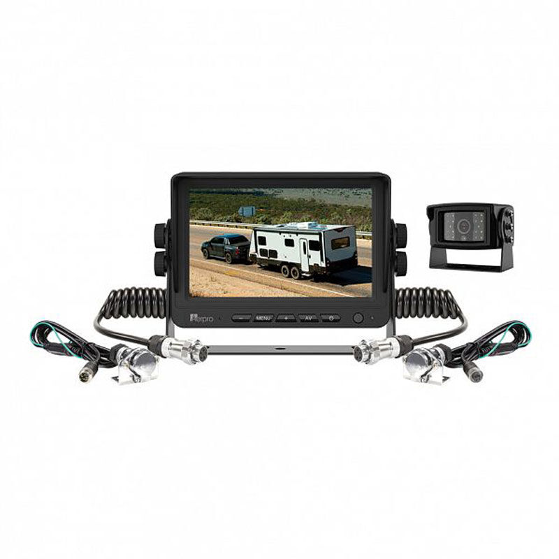Aerpro AVK7C1 7 Heavy duty ahd monitor 1080p camera caravan kit