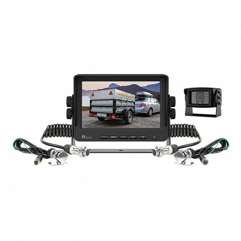 Aerpro  AVK7T1 7 Heavy duty ahd monitor 1080p camera trailer kit