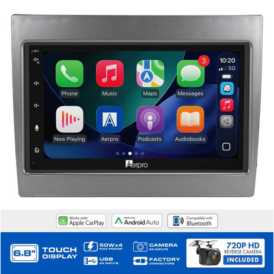 AX9056GK 6.8" Multimedia receiver to suit Holden commodore vy-vz 2002-2007