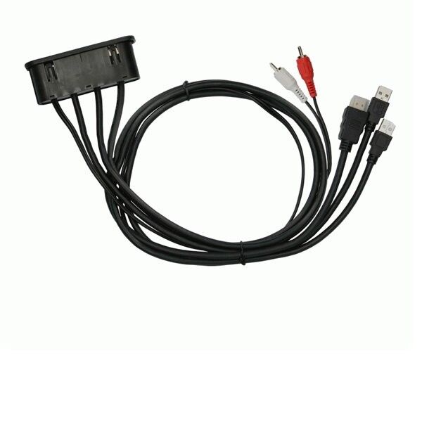 Axxess AXUSB-CH1 USB/AUX/HDMI Replacement Panel To Suit Dodge/Jeep