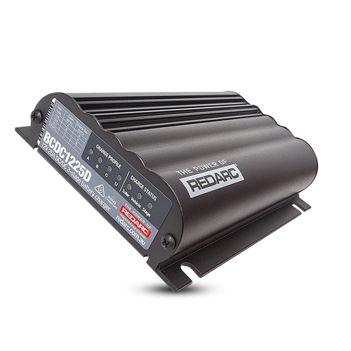 REDARC BCDC1225D DUAL INPUT 25A IN-VEHICLE DC BATTERY CHARGER