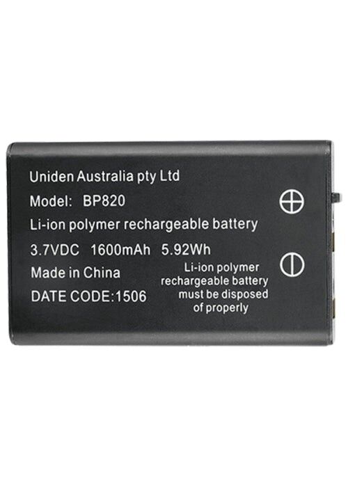 Uniden BP820 3.7V 1600mAh Battery for UH810 / UH820 Series