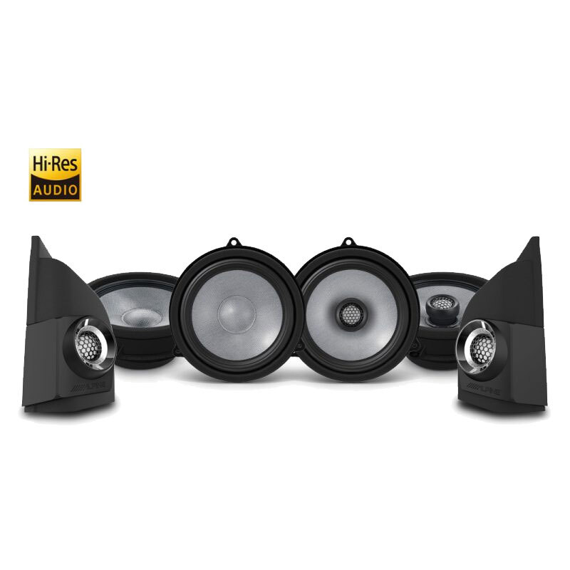 Alpine BT-50 R2-Series Premium Sound Speaker System Suitable for Mazda BT-50 (2013-2020)