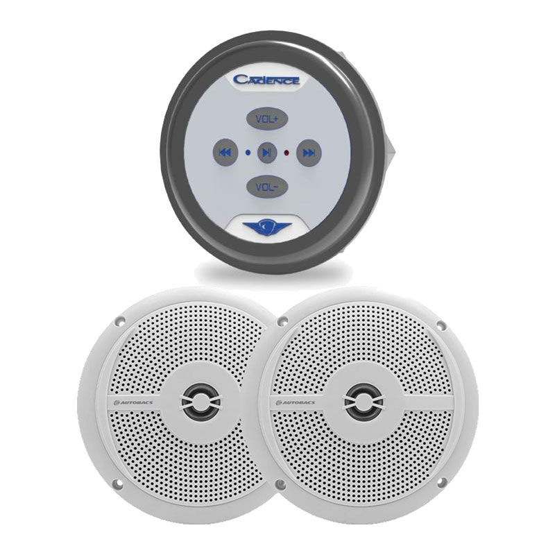 Cadence Marine bluetooth receiver & Axis Speaker Caravan Pack