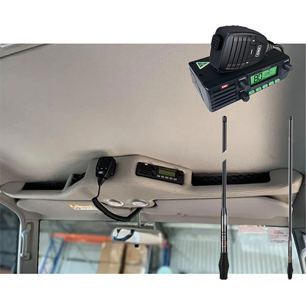 Roof Console & UHF Pack to suit Toyota Landcruiser 79 Series Single Cab PREDPF