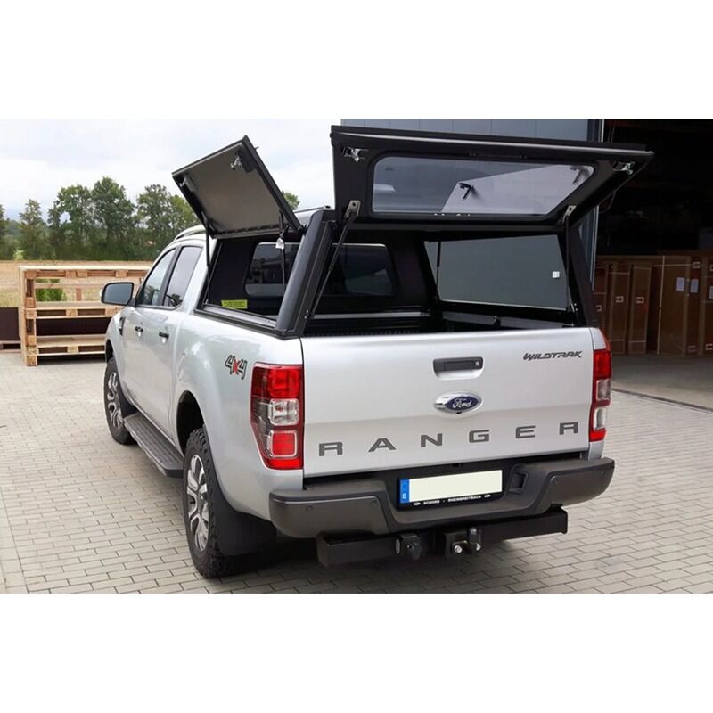 Alu-Cab Explorer Canopy To Suit Ford PX Ranger & Mazda BT-50 (2012-2019) Tread Pattern / Dual Cab / Without Front & Rear Window C-D-FR12-E-BT-ZW