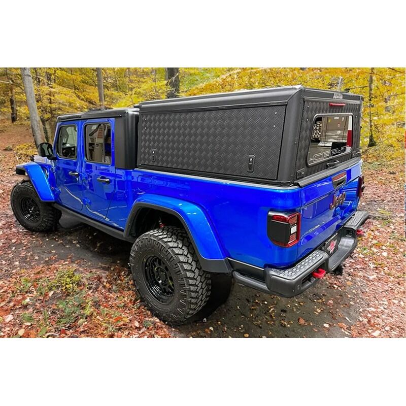 Alu-Cab Explorer Canopy To Suit Jeep Gladiator Smooth Finish C-D-JG19-E-BS