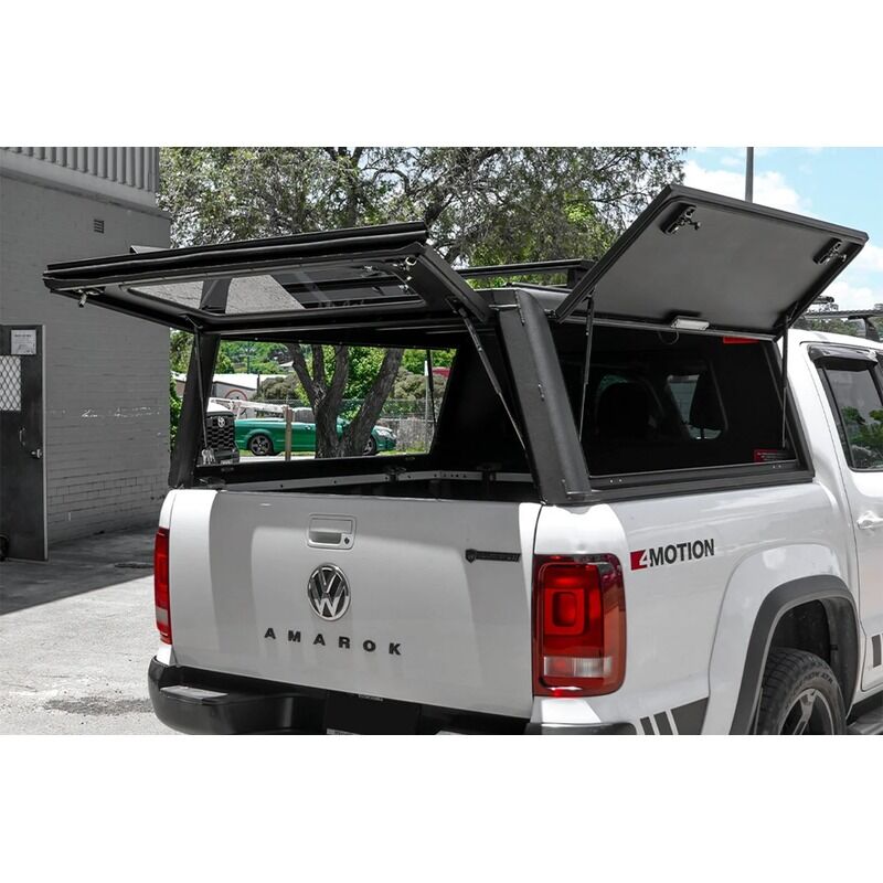 Alu-Cab Explorer Canopy To Suit Volkswagen Amarok (2010-2022) Smooth Finish C-D-VA10-E-BS