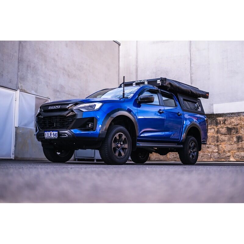 Alu-Cab Contour Canopy To Suit Isuzu D-Max & Mazda BT-50 2020+ With Windows C2-D-IZ20-B-W-V2