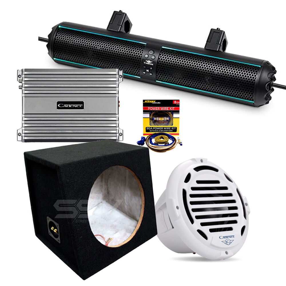 Cadence Marine Ultimate Sound Bluetooth & Bass Upgrade Pack 