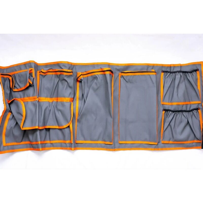 Alu-Cab Canvas Bags at Front Panel To Suit Land Cruiser CC-A-CANFP-LC