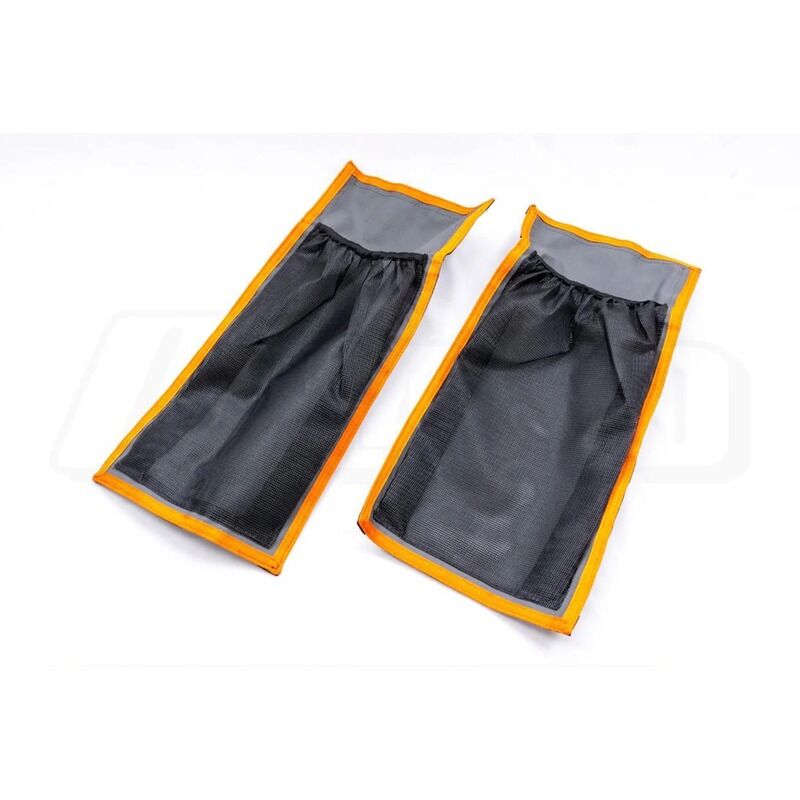Alu-Cab Canvas Mesh Bags At Rear Corner Panels Dual/Extra Cab CC-A-CANRP