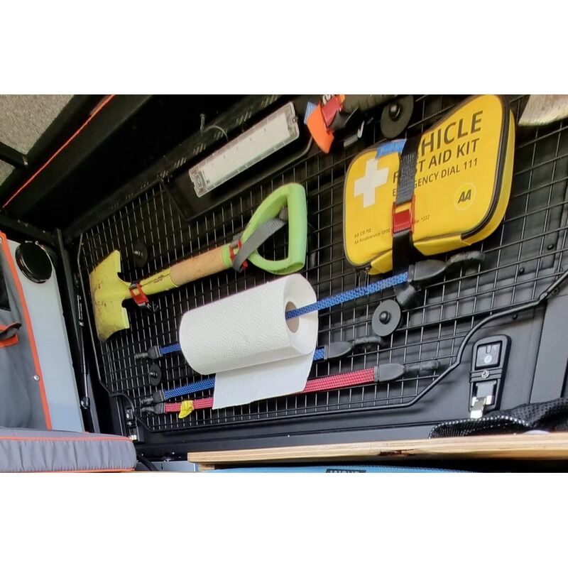 Alu-Cab Canopy Camper Side Door Grid CC-A-SID-GRID