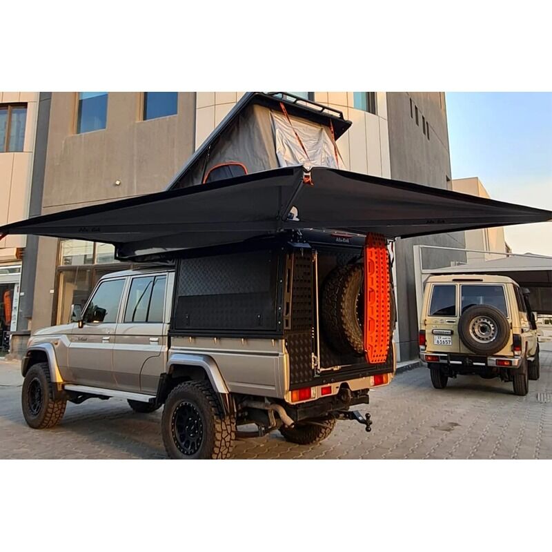 Alu-Cab Canopy Camper Basic - To Suit LandCruiser Dual Cab CC-BS-LCD-B