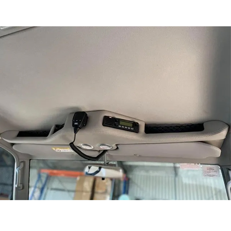 Bulge Shape Roof Console with DIN sized UHF Slot to suit 79 Series Single Cab PreDPF