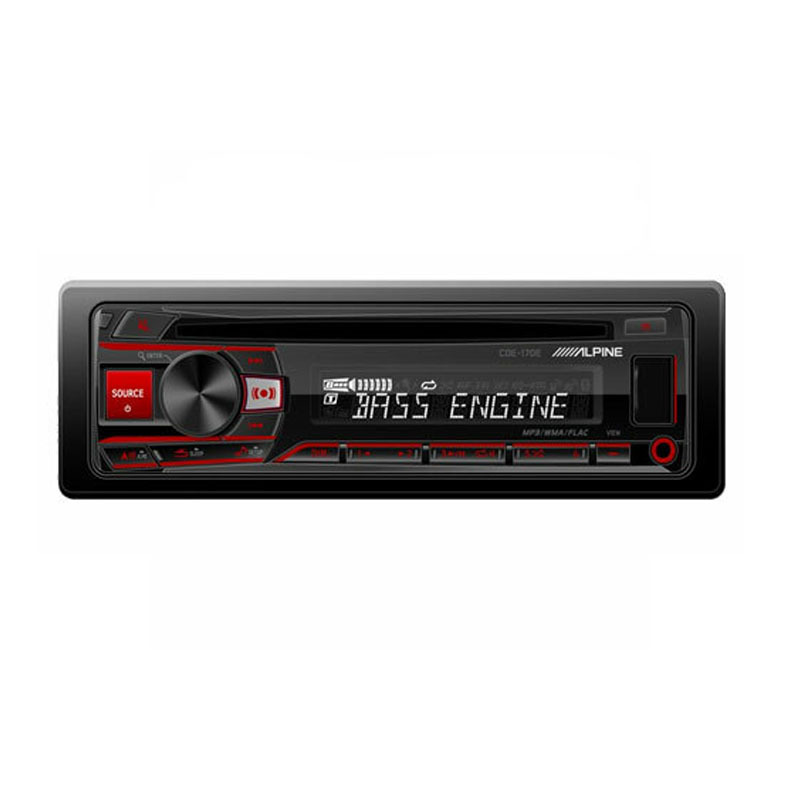 Alpine CDE-170E Car Audio  CD Receiver with USB   
