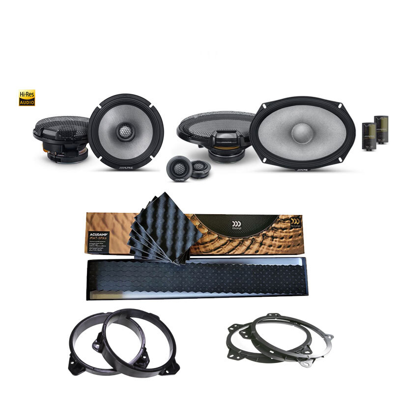Alpine Premium Speaker Upgrade Package To Suit Chevrolet Silverado 2023