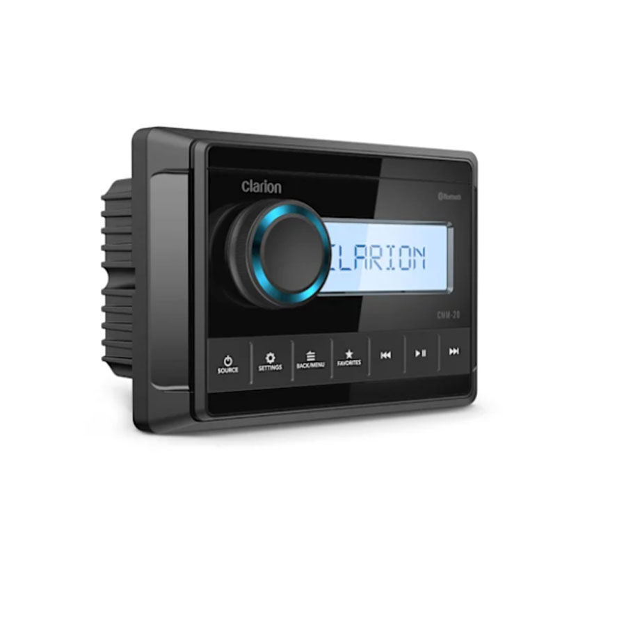 Clarion® marine source unit with LCD display (CMM-20)