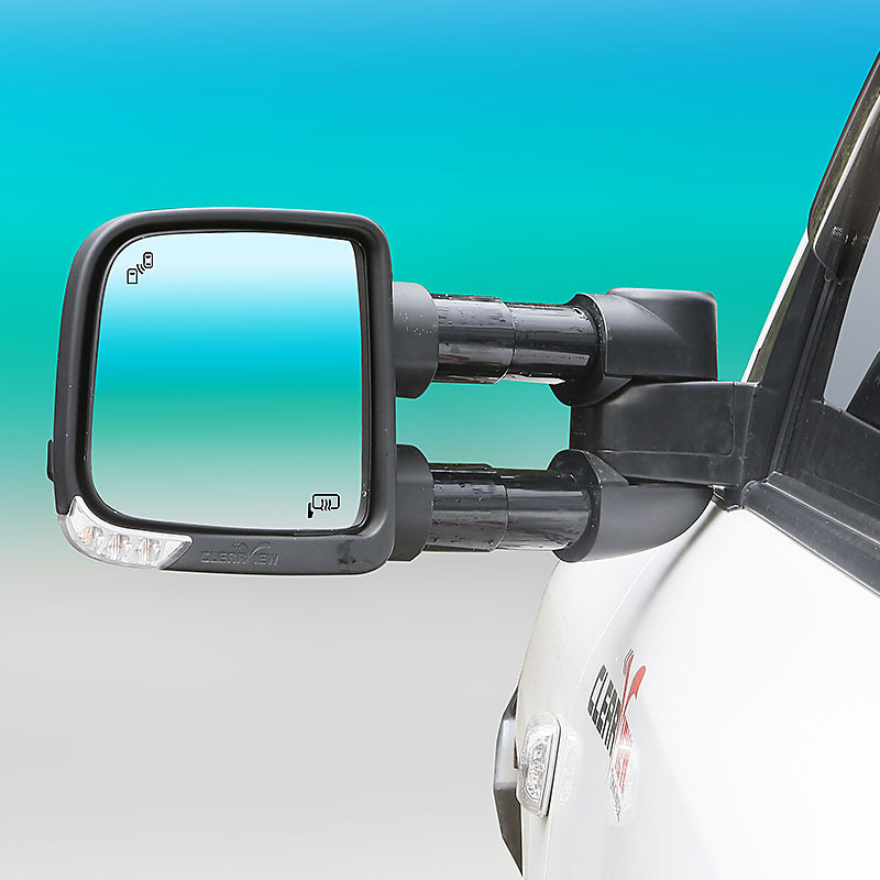 Clearview Compact Towing Mirrors To Suit Ford Ranger 2012 to Current