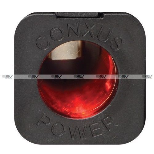 Conxus CXBF1Z Single Cigarette Lighter Socket with Flushmount