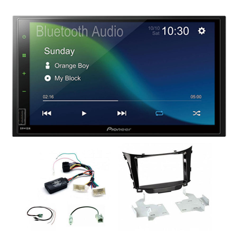 Pioneer DMH-A375BT kit to suit Hyundai i30 2012-2016