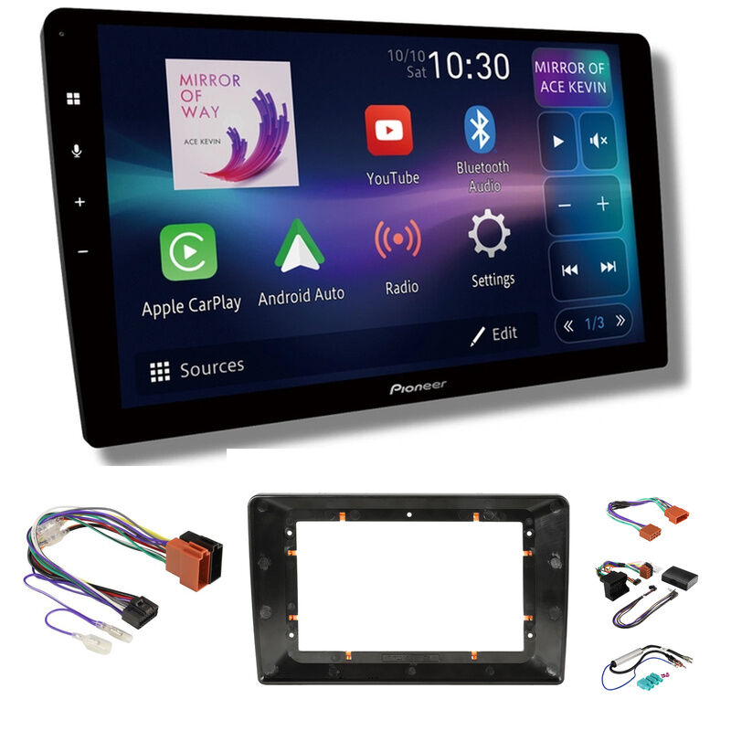 Pioneer DMH-AP8850BT 10" head unit & Aerpro AKVW2 to suit VW Various 2005-2016