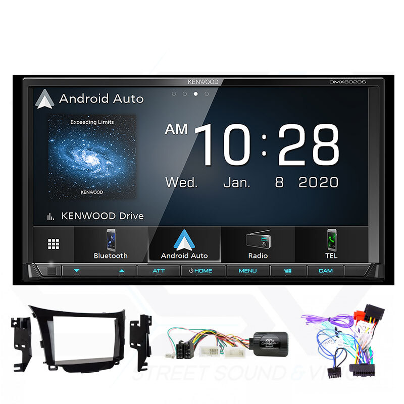 Upgrade your Multimedia Head Unit to suit Hyundai i30 2012-2017 GD with Kenwood DMX8020S 