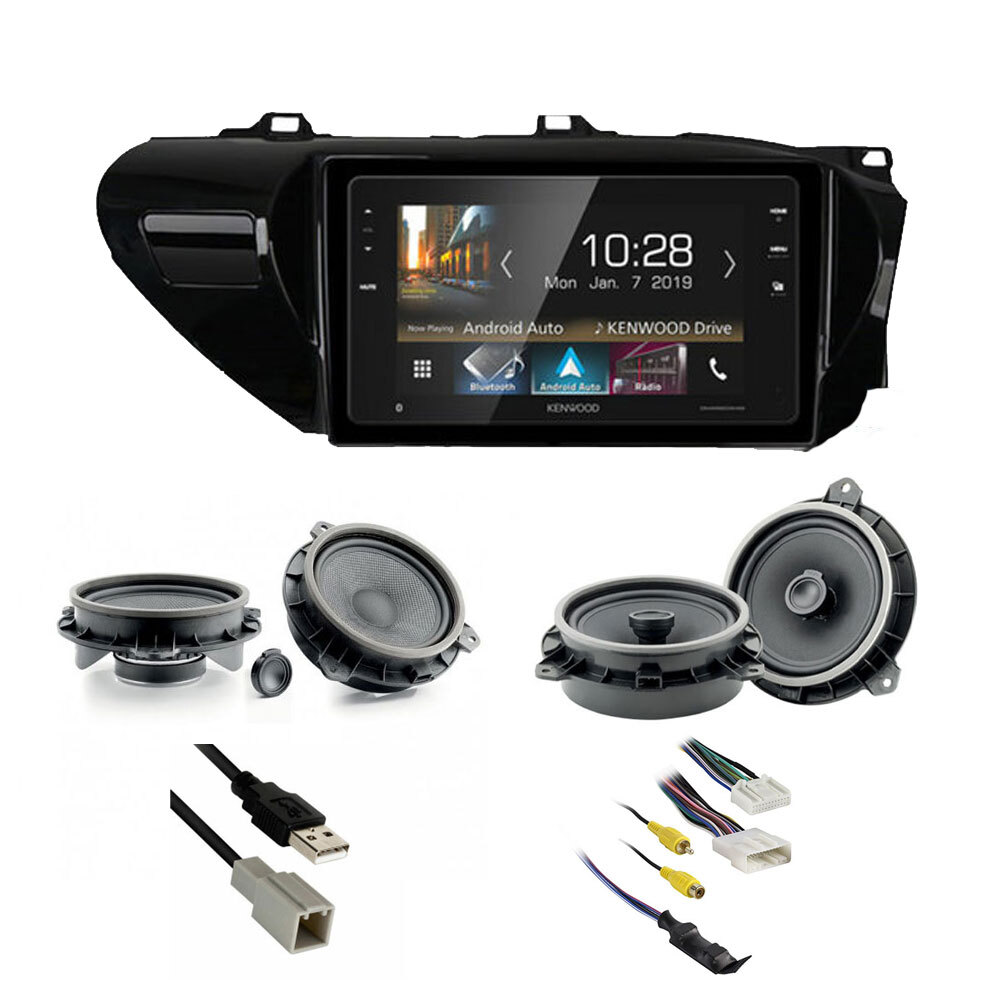 Kenwood DMX820WXS kit & speaker pack to suit Hilux 2015-20