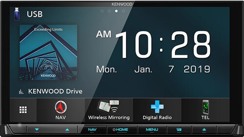 Kenwood DNX9190DABS AV Navigation with 6.8 inch High Definition Display