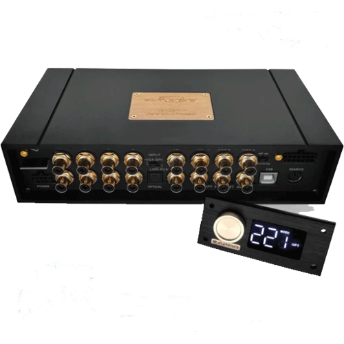 ZAPCO 6-In 8-Out DSP With Bluetooth Streaming and Remote